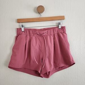 Lululemon Stroll At Sundown Short 3" Athletic Shorts In Cherry Tint